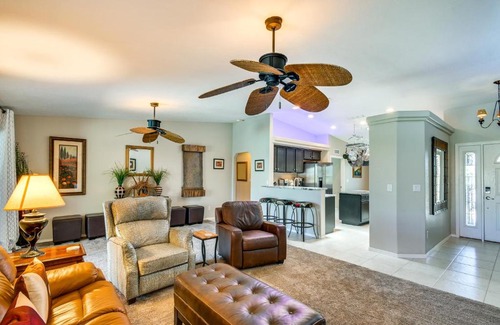 Lake Havasu City House | Outdoor Oasis Home with Hot Tub in Lake Havasu City