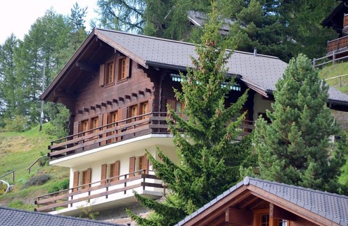 Saint-Luc Ski Chalet | Outside : chalet for 8 persons, large terrace and balcony with garden furniture -Inside : 160 sqm, s