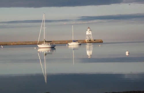 Grand Marais Apartment | Outstanding Lake Superior Views, Grand Marais Harbor and Light Houses