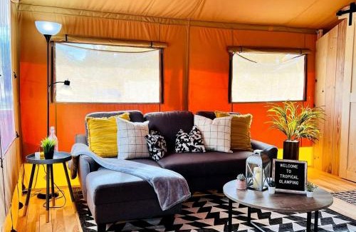 Punta Gorda Other | Outstanding Safari Tent with Jacuzzi and and Beautiful Outdoor and Indoor Living in Florida