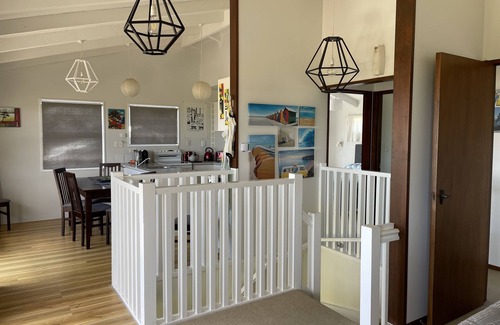 Ohope House | Over the road from the beach! Family sized ocean front home at Ohope Beach.