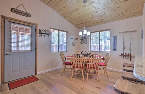 Heber House | Overgaard Cabin at Bison Ranch with Grill and Deck
