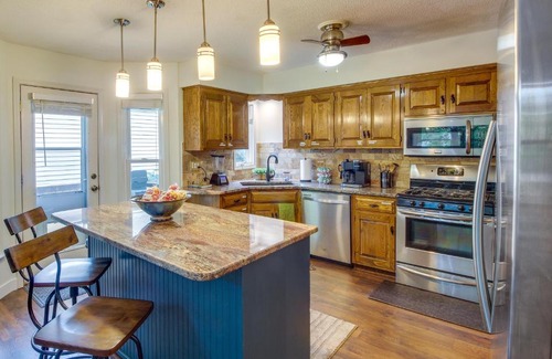 Overland Park House | Overland Park Home with Fenced-In Yard and Gas Grill!