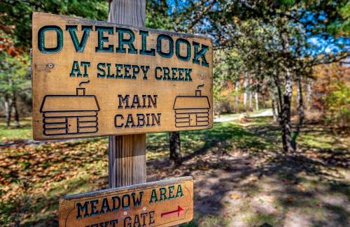 Berkeley Springs House | Overlook at Sleepy Creek - Sleepy Creek Frontage, Secluded, Grill, Fire Pit, Deck, Family Friendly, Game Room, Fishing, Hammock, View, Fireplace
