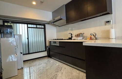 Abeno Apartment | ~Overlooking Tennoji Abeno Harukas ~ Max 7 people ~ Family Type ~ Family Travel