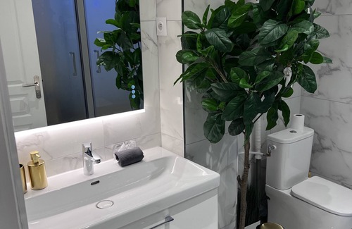 Les Pavillons-sous-Bois Apartment | P20 Suite 5 Etoiles - Sauna & Hammam d'exception, rela et détente absolue