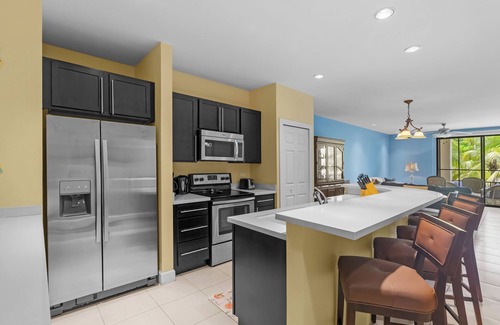 Coco Condo | Pacifico L309 - Terrace w/Grill - Updated Kitchen