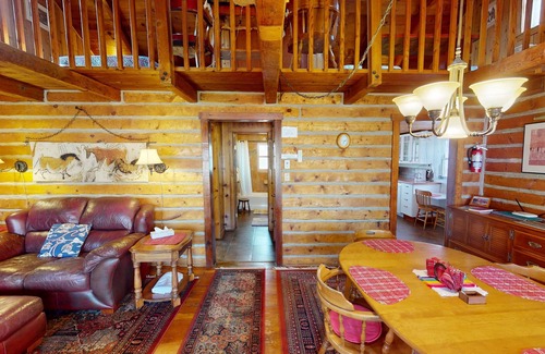 Spanish Valley Cabin | Pack Creek ~ M4 . Log Cabin at Pack Creek Ranch
