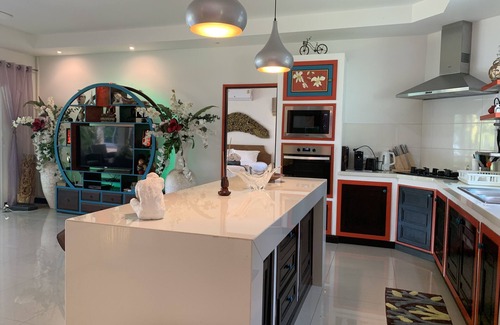 Rawai Villa | Pacotte - villa 3 bedrooms tropical garden calm private pool well fenced