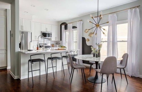Virginia Highland House | Paint it Black by Minty Living
