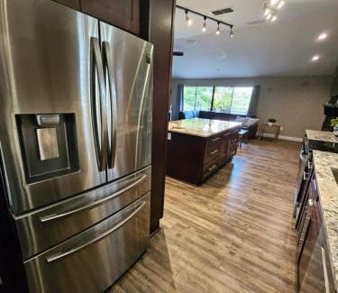 Palm Harbor House | Palm Harbor Waterfront with pool & Game room