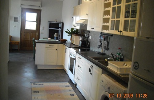 Mithimna Apartment | Palm Tree Apartment Central Molivos apartment with panoramic views