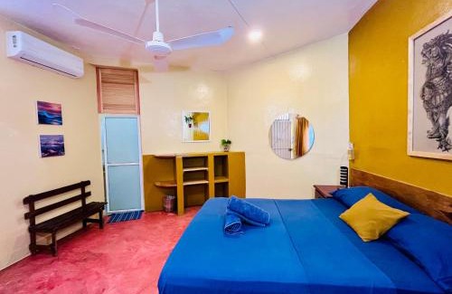 Brisas de Zicatela Hotel | Palmar la Punta 6 AC Starlink 2min walk to beach