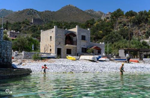 East Mani House | 'Panorama' Stone House On The Beach