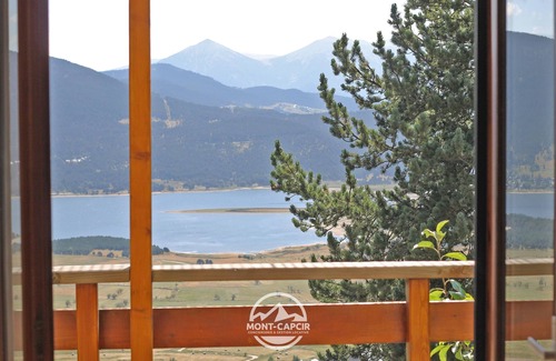 Les Angles Ski Chalet | Panoramic lake and mountain views, Bas de Chalet