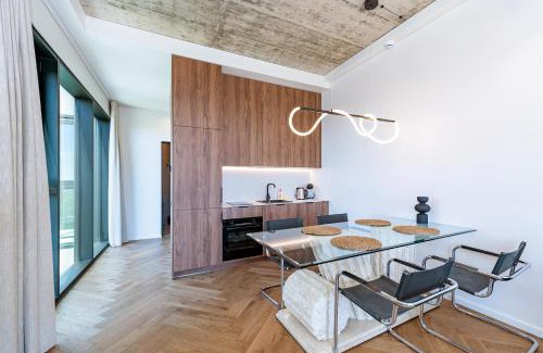Kaunas Apartment | Panoramic View 1 BD Apartment by Domvia