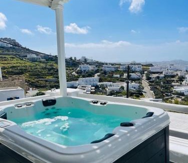Agios Stefanos Apartment | Panoramic View Mykonos