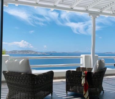 Agios Stefanos Apartment | Panoramic View Mykonos