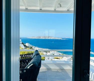Agios Stefanos Apartment | Panoramic View Mykonos