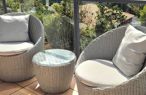 Welcome Bay Apartment | Panoramic vista from city to the sea. Enjoy the opulence of gardens and space