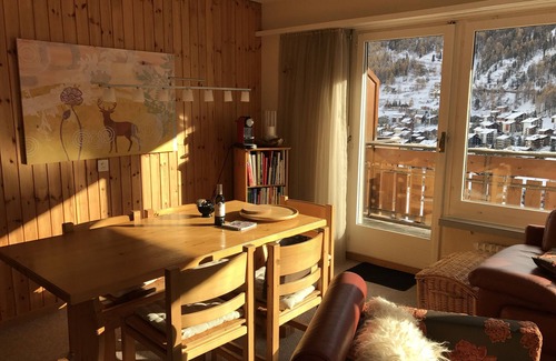 Zermatt City Centre Apartment | Panoramic Zermatt 2 bedrooms (4 pers)