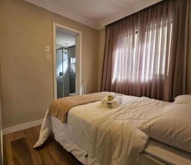 Bigorrilho Apartment | Para toda a família AC 5 hospedes