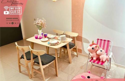 Taman Bukit Mewah Apartment | Paradigm Mall JohorBahru- Hyatt Palace-Netflix by ChillTime Homestay