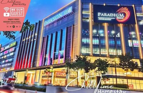 Taman Bukit Mewah Apartment | Paradigm Residence Above Paradigm Mall FREE Netflix Pool by ChillTime Homestay