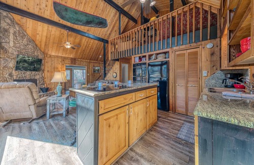 Ruidoso Cabin | Paradise on the River | Wood Fireplace, Hot Tub!