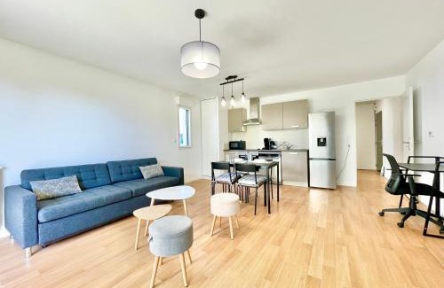 Lanester Apartment | ParcAppart 5 - Terrasse - Parking - Netflix
