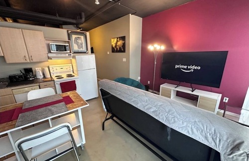 Downtown Edmonton Apartment | Paris Styled Downtown Loft