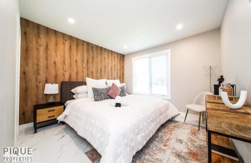 Northeast Edmonton Apartment | Park Life Escape-King Beds-Sleeps 10-Pet Friendly