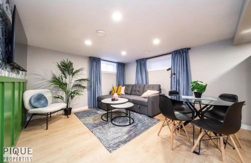 Northeast Edmonton Apartment | Park Life Escape-King Beds-Sleeps 10-Pet Friendly