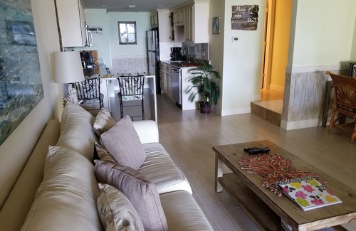West Bay Condo | "Parrot 6" 37 Steps To The Ocean! Quiet, Ocean View