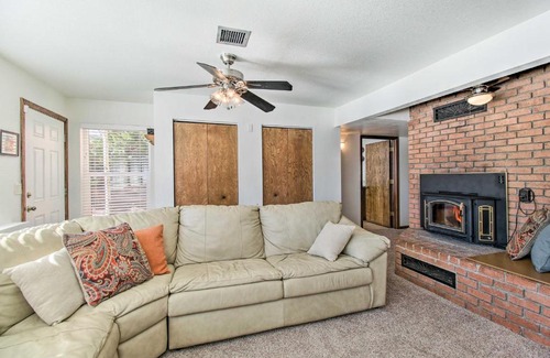 Show Low Apartment | Patio, Grill and Fire Pit Show Low Escape!