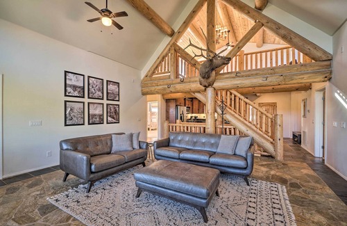 Payson House | Payson Escape w/Mtn Views & Fire Pit!