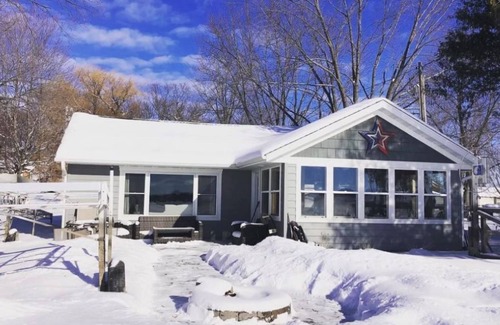 Faribault Cottage | Peace Cottage on the Water-Rustic Charm & Lakefront Living!