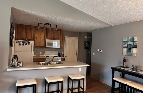 Roseau House | Peaceful 2-bedroom townhome in Roseau, MN with attached garage!