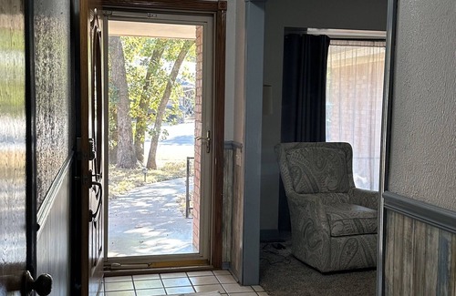 Central Oklahoma City House | Peaceful 3BR Retreat w/Movie Room, Fireplace, Trails & Lake Nearby