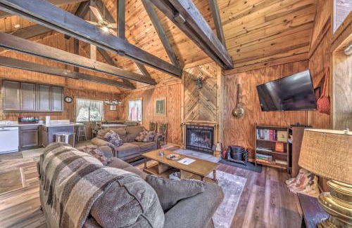 Cloudcroft House | Peaceful and Private Cloudcroft Cabin with Deck!