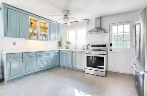 East Shore Apartment | Peaceful Apartment with Waterview and Patio, Walk to Beach!