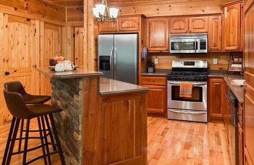 Morganton Cabin | Peaceful Cabin Getaway, Deck slide, Hot Tub, Game Room