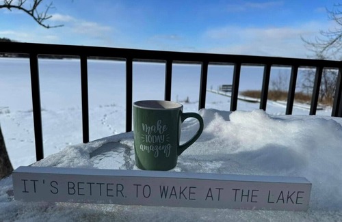 Winter Cabin | Peaceful Cabin on Lake with Pontoon-Fall dates still open.