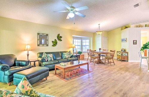 Sun City Center House | Peaceful Florida Retreat w/ Resort Amenities!