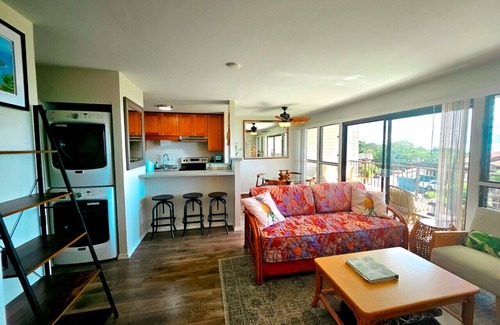 Honalo Apartment | Peaceful Kona Getaway with Ocean Views | 2-Bedroom Condo at Kona Coffee Villas