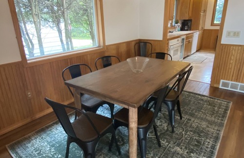 Side Lake House | Peaceful Lakefront Home for Rent on Side Lake chain of lakes!