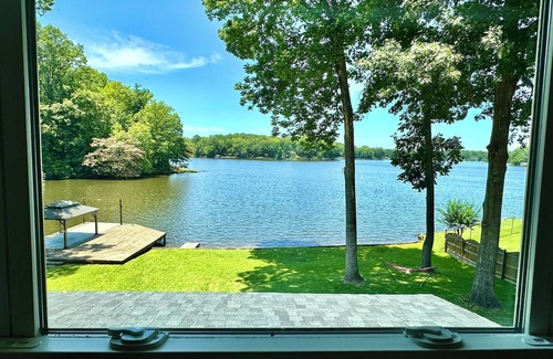 Macon House | Peaceful LaKeFronT property with Beautiful Lake View for a getaway you deserve!