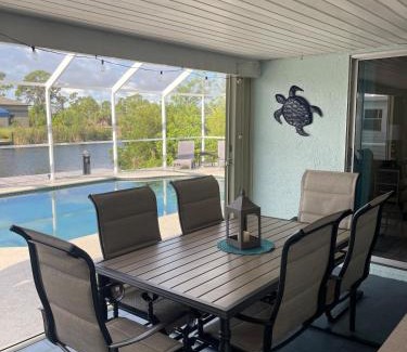 South Gulf Cove House | Peaceful Pool Ocean Access Home Pets Welcome