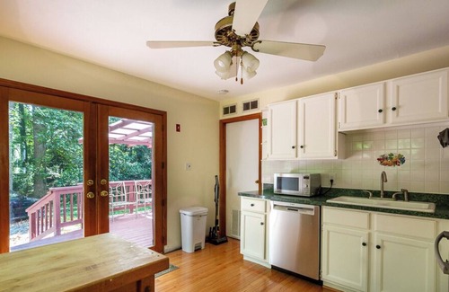 Edgewater House | Peaceful private wooded setting. FURNISHED! Kitchenware & linens etc. provided