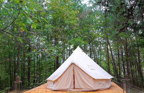 Columbiana RV Rental | Peaceful Valley Rustic Yurt